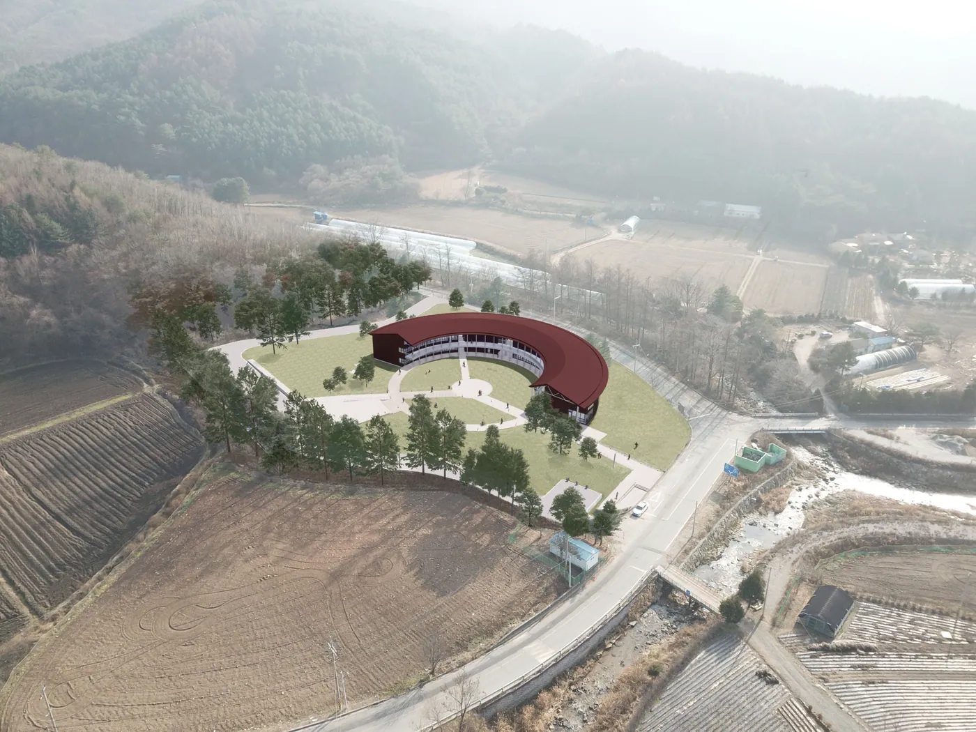 횡성 워케이션 건축 프로젝트 이미지
